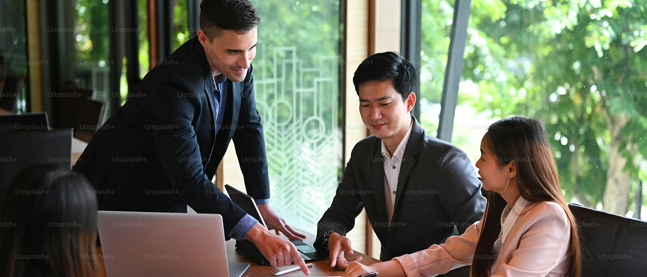 Team working together